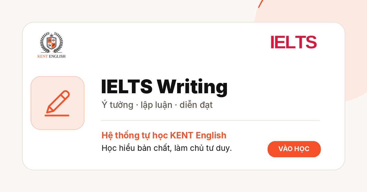 IELTS Writing — KENT English